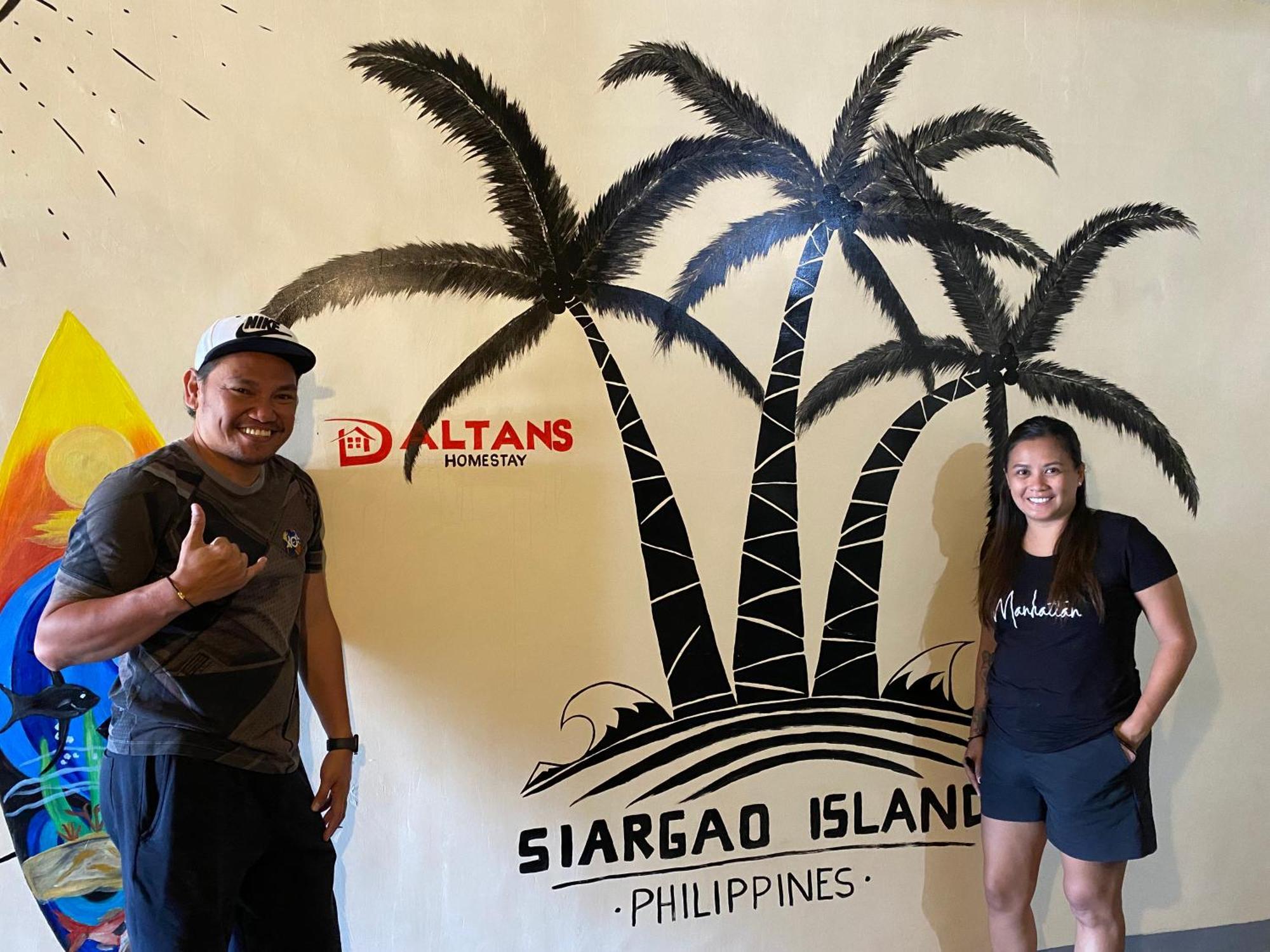 Daltans Home Stay Siargao جنرال لونا المظهر الخارجي الصورة